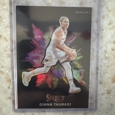 2024 Panini Select WNBA Black Color Blast Diana Taurasi #8 card