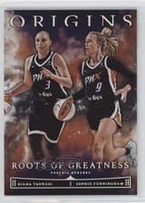 2023 Panini Origins WNBA Roots of Greatness Diana Taurasi/Sophie Cunningham #3 card
