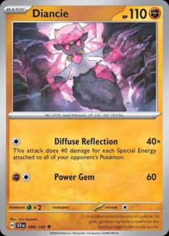 Stellar Crown Diancie #86 card
