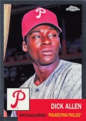 2022 Topps Chrome Platinum Anniversary Base Set Dick Allen #283 card