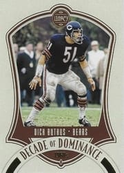 2021 Panini Legacy Decade of Dominance Dick Butkus #DD-1 card