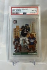 2024 Clearly Donruss Downtown Dick Butkus #9 card
