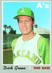 1970 Topps Base Set Dick Green #311 card