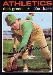 1971 Topps Base Set Dick Green #258 card