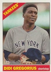2015 Topps Heritage Base Set Didi Gregorius #109 card
