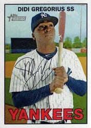 2016 Topps Heritage Base Set Didi Gregorius #21 card