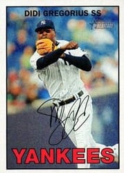 2016 Topps Heritage Base Set Didi Gregorius #21b card