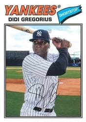 2018 Topps Archives Base Set Didi Gregorius #114 card
