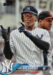 2018 Topps Base Set Didi Gregorius #576 card