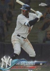 2018 Topps Chrome Base Set Didi Gregorius #6 card