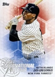2018 Topps Update An International Affair Didi Gregorius #IA-30 card