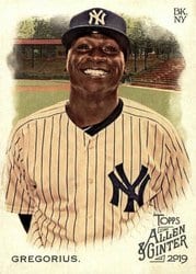 2019 Topps Allen & Ginter Base Set Didi Gregorius #188 card
