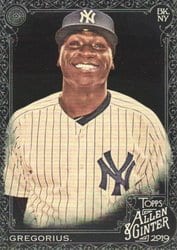 2019 Topps Allen & Ginter X Base Set Didi Gregorius #188 card