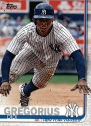 2019 Topps Base Set Didi Gregorius #215 card