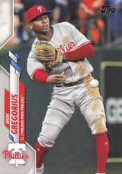 2020 Topps Base Set Didi Gregorius #519 card