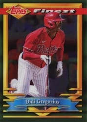 2021 Finest Flashbacks Base Set Didi Gregorius #197 card