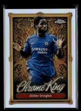 2025 Topps Premier League Chrome King Didier Drogba #CK-7 card