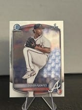2025 Bowman Chrome Prospects Didier Fuentes #BCP-87 card