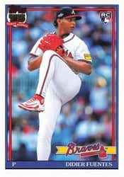 2026 Topps 1991 Topps Didier Fuentes #T91-76 card