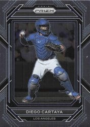 2023 Panini Prizm Base Set Diego Cartaya #3 card