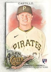 2022 Topps Allen & Ginter Base Set Diego Castillo #257 card