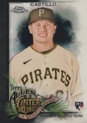 2022 Topps Allen & Ginter Chrome Base Set Diego Castillo #277 card