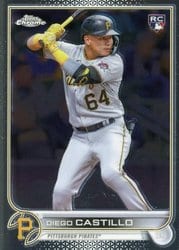 2022 Topps Chrome Update Base Set Diego Castillo #USC27 card