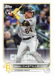 2022 Topps Mini Base Set Diego Castillo #US85 card