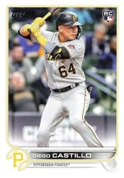 2022 Topps Update Base Set Diego Castillo #US85 card