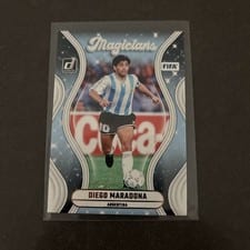 2024 Panini Donruss Magicians Diego Maradona Red #25 card