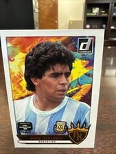 2025 Panini Donruss Road to FIFA Pitch Kings Diego Maradona #24 card