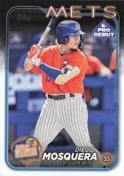 2024 Topps Pro Debut Base Set Diego Mosquera #PD-72 card