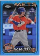 2024 Topps Pro Debut Chrome Diego Mosquera #PDC-72 card
