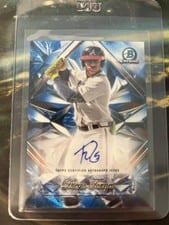 2025 Bowman Chrome Sapphire Edition Selections Autographs Diego Tornes #SSA-DT card