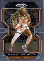 2022 Panini Prizm WNBA Base Set DiJonai Carrington #75 card
