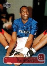 2002-03 Upper Deck Base Set Dikembe Mutombo #100 card