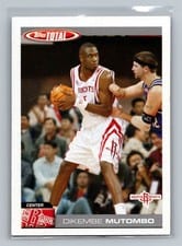 2004-05 Topps Total Base Set Dikembe Mutombo #116 card