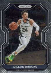 2020-21 Panini Prizm Base Set Dillon Brooks #70 card