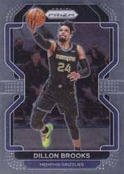 2021-22 Panini Prizm Base Set Dillon Brooks #202 card
