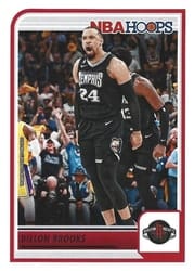 2023-24 Hoops Base Set Dillon Brooks #187 card
