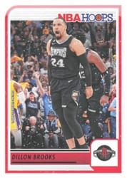 2023-24 Hoops Winter Base Set Dillon Brooks #187 card