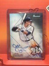 2021 Bowman Sterling Prospect Autographs Dillon Dingler #BSPA-DD card