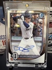 2025 Bowman Chrome Rookie Autographs Dillon Dingler #CRA-DD card