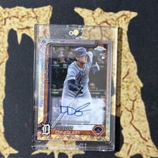 2025 Topps Chrome Logofractor Edition Rookie Autographs Dillon Dingler #RA-DD card