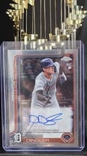 2025 Topps Chrome Rookie Autographs Dillon Dingler #RA-DD card