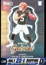 2025 Panini Select Select Certified Rookies Dillon Gabriel #11 card