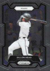 2024 Panini Prizm Base Set Dillon Head #79 card