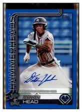 2025 Topps Pro Debut Autographs Dillon Head #PD-140 card