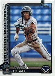 2025 Topps Pro Debut Base Set Dillon Head #PD-140 card