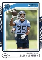 2024 Donruss Base Set Dillon Johnson #399 card